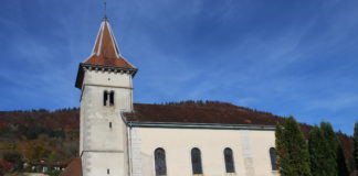 église franco-suisse de Goumois