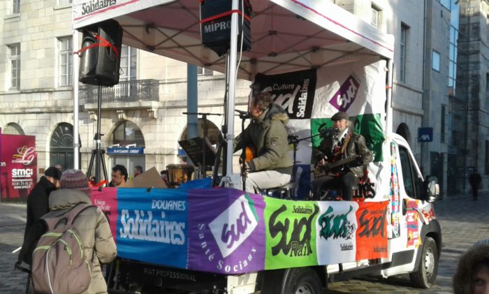 Manifestation 5 décembre Besançon