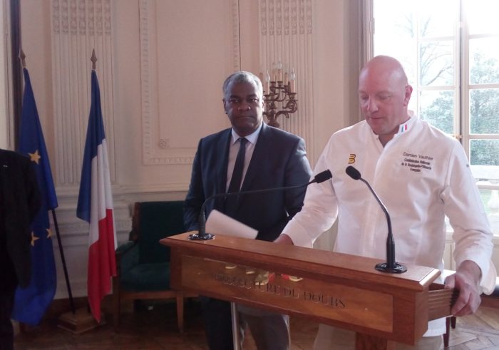 galette des rois à la préfecture du Doubs
