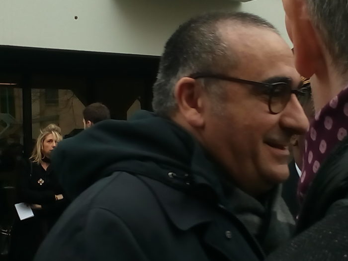 Laurent Nuñez à son arrivée à Planoise