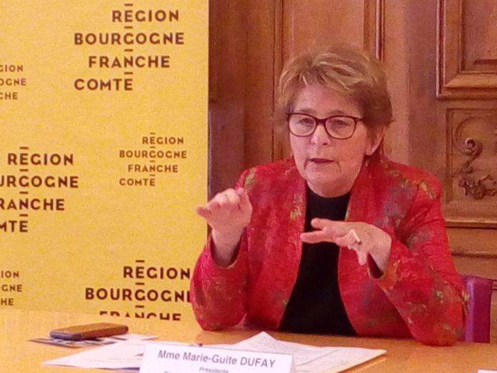 Marie-Guite Dufay, présidente de la région BFC Marie-Guite Dufay présidente de la région BFC