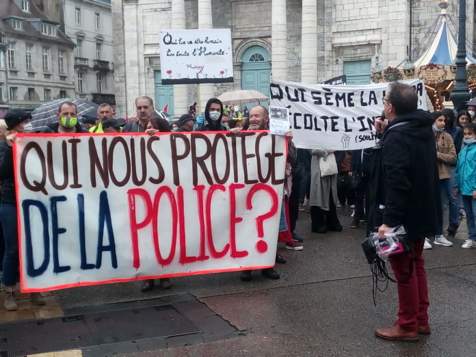 manifestation Besançon 13 juin 2020