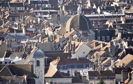 Les toits de Besançon