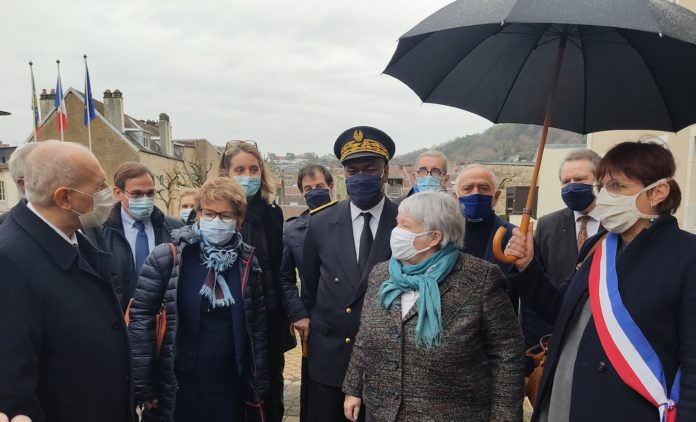 Marie-Guite Dufay accueille Jacqueline Gourault