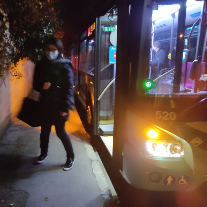 arrêt à la demande nuit Ginko Besançon