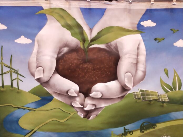 Fresque de Nacle Carrefour des collectivités