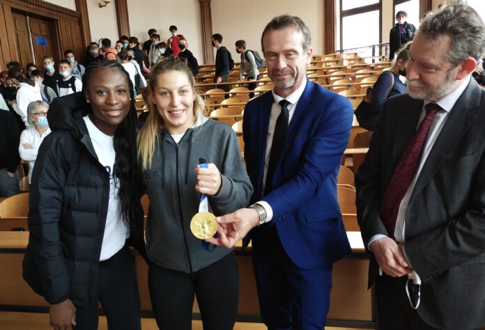 Chloé Valentini au lycée Jules Haag