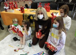 Brigitte Macron était le 24 janvier à la Maison des familles de Besançon