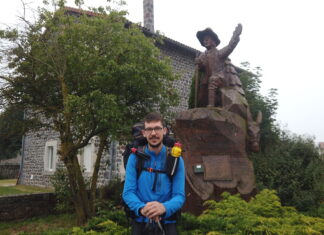 Haut-Doubs. A Rennes-sur-Loue, un voyageur prépare son Tour de France à pied