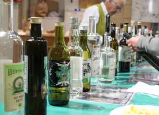 bouteille d'absinthe