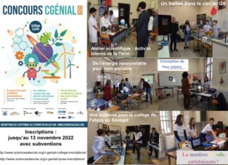 Concours de sciences : 5 établissements en finale académique