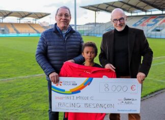 Le Racing Besançon, nouveau lauréat de la Fondation EDF