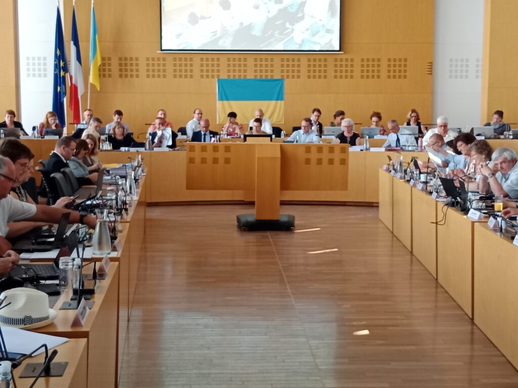 Séance plénière du conseil départemental du Doubs