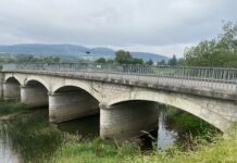 Haut-Doubs. Travaux entre Morteau et Grand-Combe-Chateleu