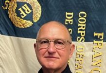 Stéphane Beaudoux, chef de Corps des Sapeurs-Pompiers du Doubs