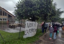 Grand Besançon. À Bonnay : les parents d’élèves en colère font venir des moutons à l’école