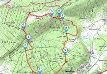 carte du trajet