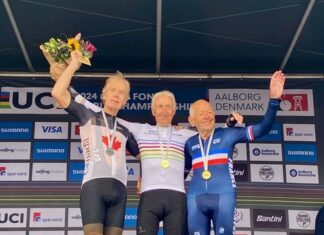 Doubs. Devecey : William Triolet, l’infatigable cycliste champion du monde à 77 ans