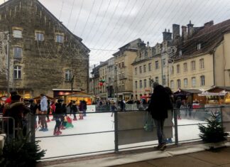 marché de noël à Pontarlier