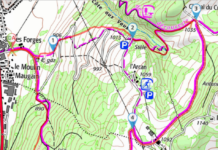 carte du trajet