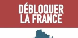 Affichage "Débloquer la France"