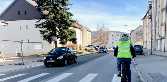 Vélo en ville Pontarlier