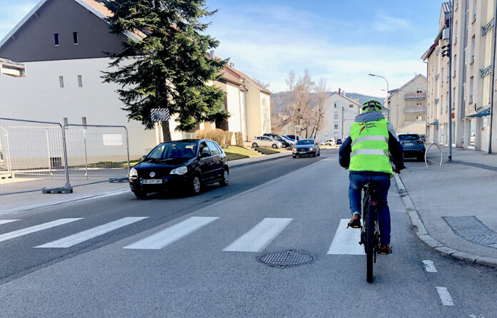 Vélo en ville Pontarlier