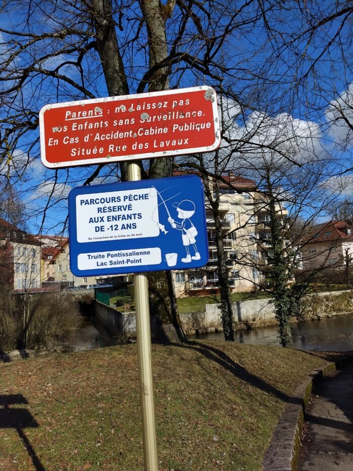 Parcours pêche enfant Pontarlier