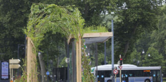 218 abris bus du réseau Ginko en cours de reconditionnement, incluant pour certains une part de végétalisation.
