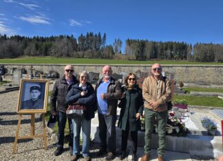 Haut-Doubs. Un hommage à Eugène Bazin, héros de la Seconde Guerre Mondiale hommage à saint-julien-les-russey