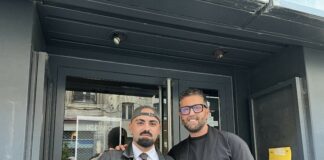 Lucas Alcantara et Anthony Couturier