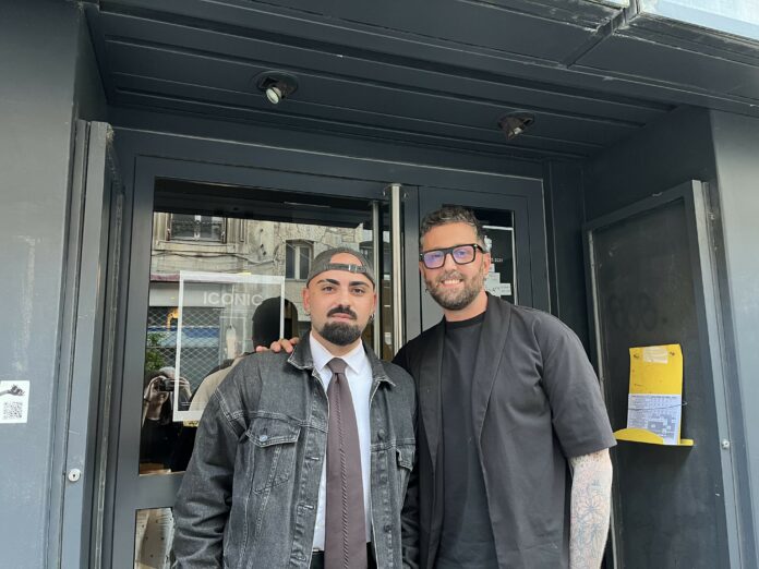 Lucas Alcantara et Anthony Couturier