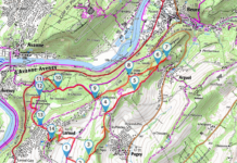 carte du trajet