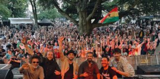 Concert de Mystical Faya devant son publique à Besançon