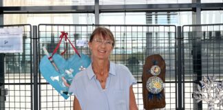 L’artiste Christelle Wagnon expose aussi ses oeuvres au CHU Besançon