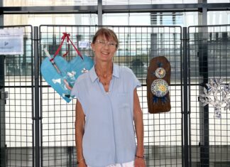 L’artiste Christelle Wagnon expose aussi ses oeuvres au CHU Besançon