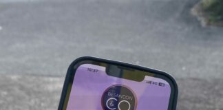 Interface de l'application
