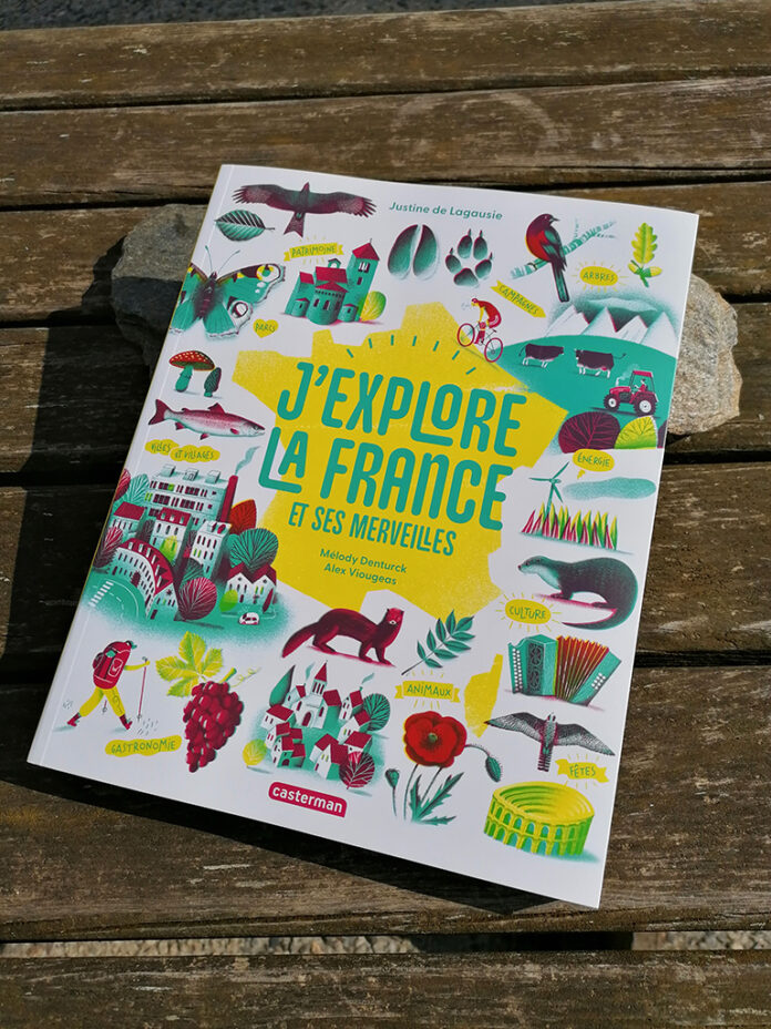 Premiere de couverture livre Explore la France