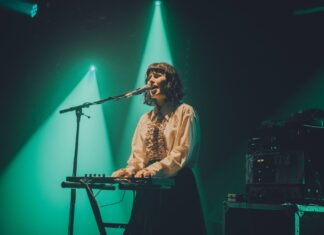 Morgan Thibert sur scène