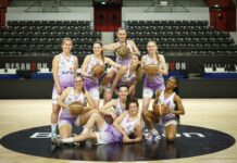 équipe de basket féminin