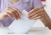 Personne qui vote aux municipales