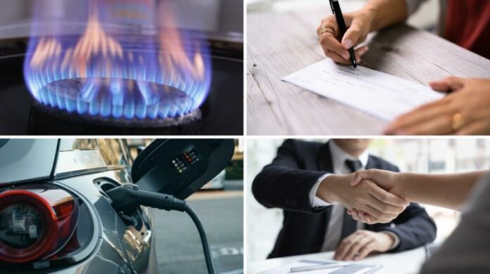 illustrations montrant les changements économiques pour les entreprises