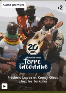 Affiche des 20 ans de Rendez-vous en Terre Inconnue