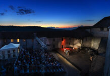 Festival Nuits de Joux vue de haut