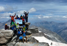 association Semons l’Espoir en haut du sommet
