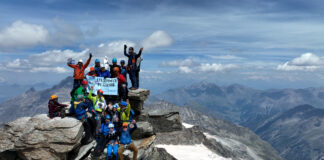 association Semons l’Espoir en haut du sommet