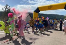 départ du Saugeathlon