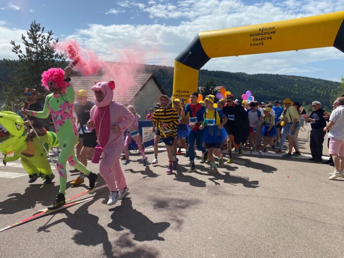 départ du Saugeathlon