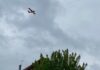 Haut-Doubs. Un exercice grandeur nature pour simuler un feu de forêt entre le Lac de Saint-Point et Orchamps-Vennes exercice feu foret orchamps vennes avec un avion remplis d'eau