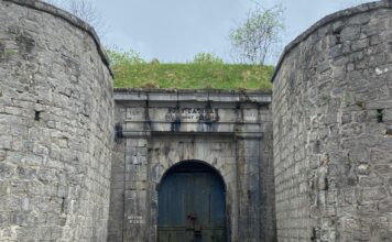 Pontarlier. Ancien fort militaire, le Fort Catinat devrait devenir une cave d’affinage à Comté Entrée du Fort Catinat